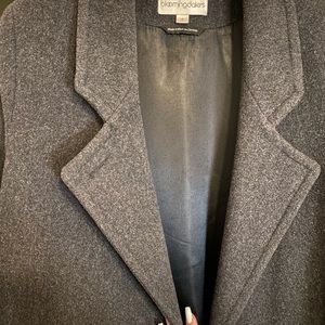 Long Wool Trench Coat